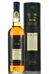 Single malt whiskey Oban Double aging in tube - виски односолодовый Оубэн Двойная выдержка 0.7 л в тубе