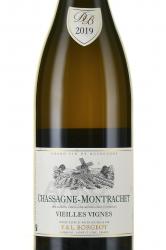 Domaine Borgeot Chassagne-Montrachet Vieilles Vignes - вино Домен Боржо Шассань-Монраше Вьей Винь 0.75 л белое сухое