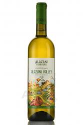 Вино Алазанская долина Алазани Кахури 0.75 л белое полусладкое