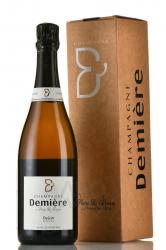 Demiere Divin Blanc de Noirs - шампанское Демьер Дивен Блан де Нуар 0.75 л белое брют в п/у