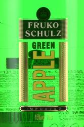 ликер Fruko Schulz Green Apple 0.7 л этикетка