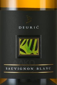 вино Деурич Совиньон Блан 0.75 л белое сухое этикетка