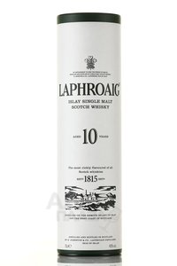 Laphroaig 10 years - виски Лафройг Ориджинал 10 лет 0.7 л