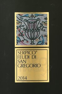 вино Феуди ди Сан Грегорио Серпико Ирпиниа ДОК 0.75 л красное сухое этикетка