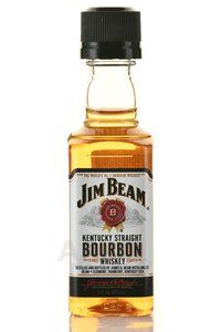 Jim Beam - виски зерновой Джим Бим 0.05 л