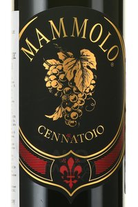 вино Cennatoio Mammolo IGT 0.75 л красное сухое этикетка