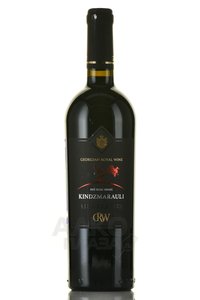 Wine Kindzmarauli - вино Киндзмараули 0.75 л красное полусладкое