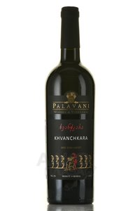 вино Палавани Хванчкара 0.75 л красное полусладкое 