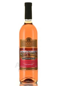 вино Палавани Алазанская Долина 0.75 л розовое полусладкое