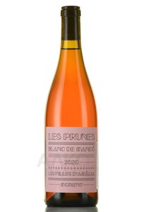 Les Prunes Blanc de Mando - вино Лес Прунес Бланк де Мандо 0.75 л сухое розовое