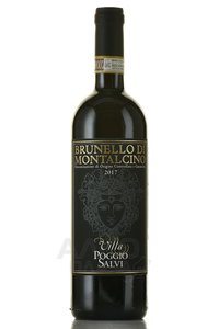 Brunello di Montalcino DOCG Villa Poggio Salvi - вино Брунелло ди Монтальчино ДОКГ Вилла Поджо Салви 0.75 л красное сухое