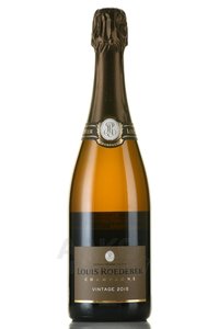 Louis Roederer Brut Vintage - шампанское Луи Родерер Брют Винтаж 2015 год 0.75 л белое брют