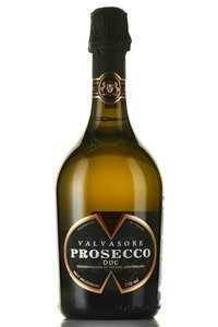 Valvasore Prosecco Millesimato - вино игристое Вальвазоре Просекко Миллезимато 0.75 л белое брют