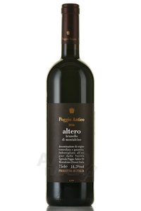 вино Поджо Антико Альтеро Брунелло ди Монтальчино 0.75 л красное сухое