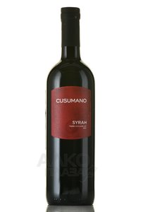 Cusumano Sirah - вино Кусумано Сира 0.75 л красное сухое