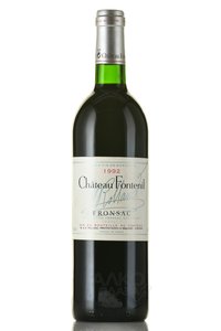 вино Шато Фонтёниль Роллан 0.75 л красное сухое 1992 год