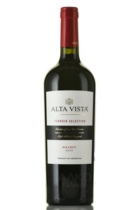 Alta Vista Malbec Terroir Selection - вино Альта Виста Мальбек Терруар Селексьон 0.75 л