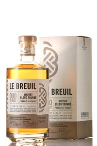 Le Breuil Duo De Malt Blend Tourbe - виски Ле Брёй Дюо Де Мальт Бленд Турбэ 0.7 л в п/у