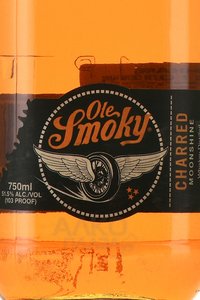 Ole Smoky Harley - Davidson Motorcycles Chad Corn Whisky - водка Оле Смоуки Харлей-Дэвидсон Мотосайклз Чад Корн Виски 0.75 л