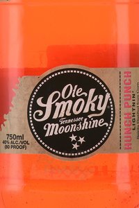 Ole Smoky Hunch Punch Moonshine - водка Оле Смоуки Хэнч Панч Лайтнин 0.75 л