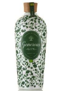 Gin Generous Organic - джин Дженероуз Органик 0.7 л