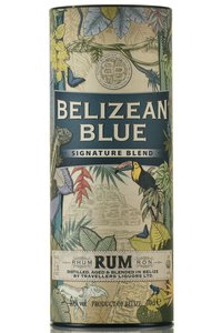 Belizean Blue Signature Blend - ром Белизиан Блю Сигначе Бленд 0.7 л в тубе
