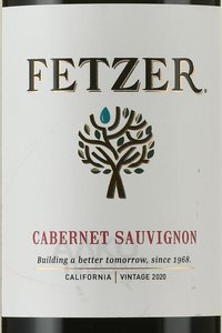 американское вино Fetzer Cabernet Sauvignon 0.75 л этикетка
