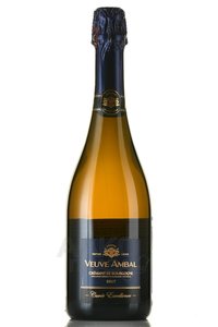 Veuve Ambal Cuvee Excellence Brut Cremant de Bourgogne - вино игристое Вев Амбаль Кюве Экселанс Брют Креман де Бургонь 0.75 л белое брют