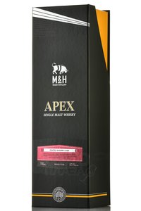 M & H Apex Single Cask Peated Sherry Cask - виски Эм энд Эйч Апекс Сингл Каск Питед Шерри Каск 0.7 л в п/у