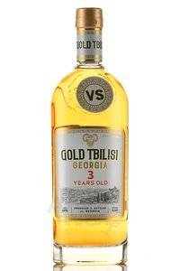 Gold Tbilisi VS 3 Years Old - коньяк Золото Тбилиси ВС 3 года 0.5 л