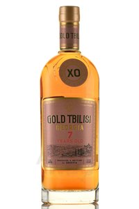 Gold Tbilisi XO 7 Years Old - коньяк КВ Золото Тбилиси ХО 7 лет 0.5 л