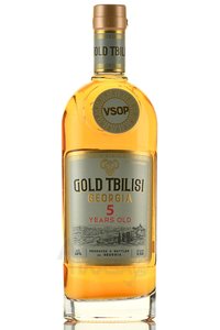Gold Tbilisi VSOP 5 Years Old - коньяк Золото Тбилиси ВСОП 5 лет 0.5 л