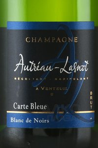 Autreau Lasnot Carte Bleu - шампанское Утрео-Ласно Карт Блю 0.75 л белое брют