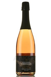 Cremant d’Alsace Ruhlmann Dirringer Poussiere d’Etoiles Brut Rose - вино игристое Креман д’Эльзас Рулман Диранже Пусьер д’Этуаль Брют Розе 0.75 л брют розовое