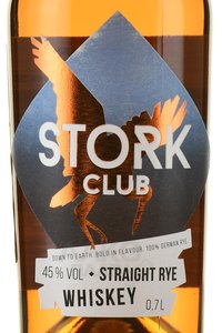 Stork Club Straight Rye - виски зерновой Сторк Клаб Стрейч Рай 0.7 л
