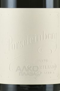 вино Boekenhoutskloof Porseleinberg 0.75 л красное сухое этикетка