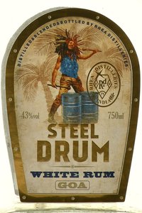 Steel Drum White - ром Стил Драм Белый 0.75 л