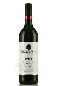 Simonsig Cabernet Sauvignon Merlot - вино Симонсиг Каберне Совиньон Мерло 0.75 л красное полусухое