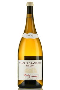 Domaine des Malandes Chablis Grand Cru Les Clos AOK - вино Шабли Гран Крю Ле Кло Домэн де Маланд АОК 1.5 л белое сухое