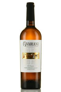 Gvariani Tsinandali - вино Цинандали Гвариани 0.75 л белое сухое