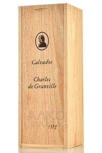Charles de Granville 1973 - кальвадос Шарль де Гранвиль 1973 год 0.7 л в д/у