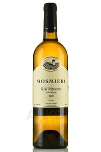 Вино Киси Мцване серия Мосмиери 0.75 л белое сухое