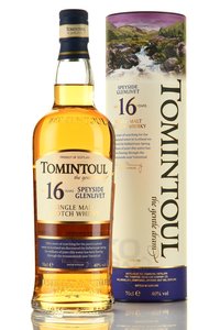 Tomintoul 16 years old - виски Томинтоул 16 лет 0.7 л