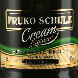 Fruko Schulz Cream - ликер Фруко Шульц Сливочный 0.5 л