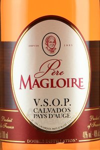 Pere Magloire Pays d’Auge VSOP - кальвадос Пэр Маглуар Пэи д’Ож ВСОП 0.7 л