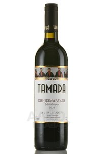 Вино Тамада Киндзмараули 0.75 л красное полусладкое