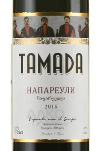 Tamada Napareuli - вино Тамада Напареули 0.75 л красное сухое