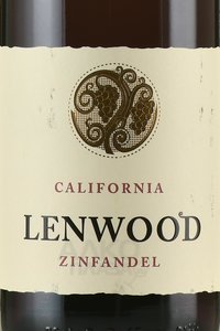 Lenwood Zinfandel - вино Ленвуд Зинфандель 0.75 л красное полусухое