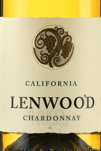Lenwood Chardonnay - вино Ленвуд Шардоне 0.75 л белое сухое