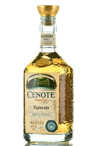 Tequila Cenote Reposado 100% blue agave - текила Сеноте Репосадо 100% голубой агавы 0.7 л